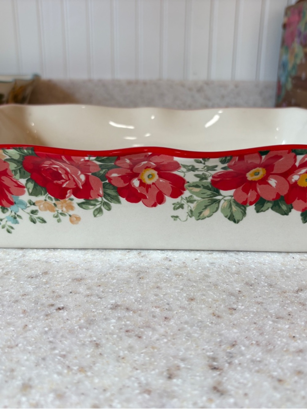 The Pioneer Woman Floral Ceramic Casserole Dish Set - Picture 5 of 10